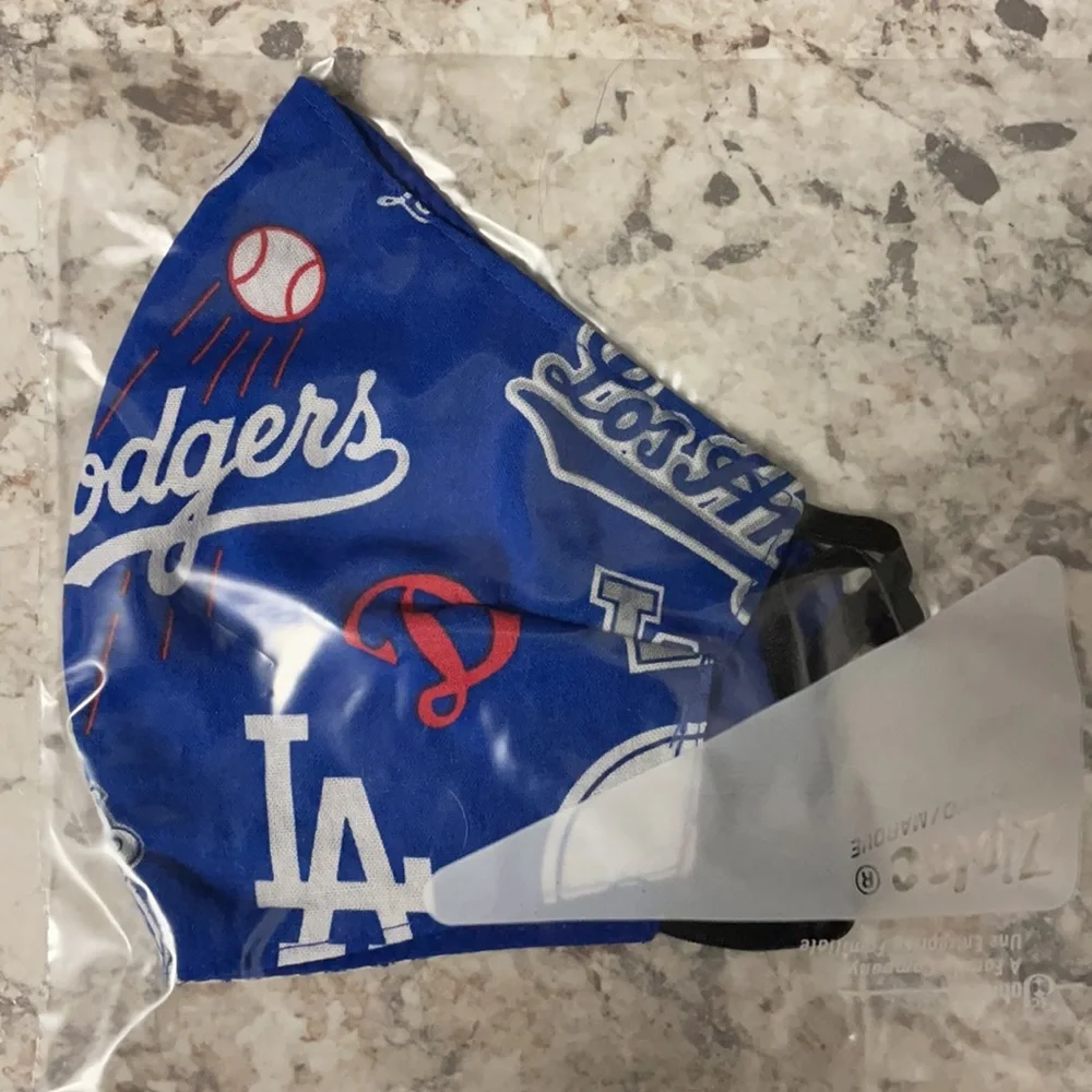 Los Angeles Dodgers Face Mask